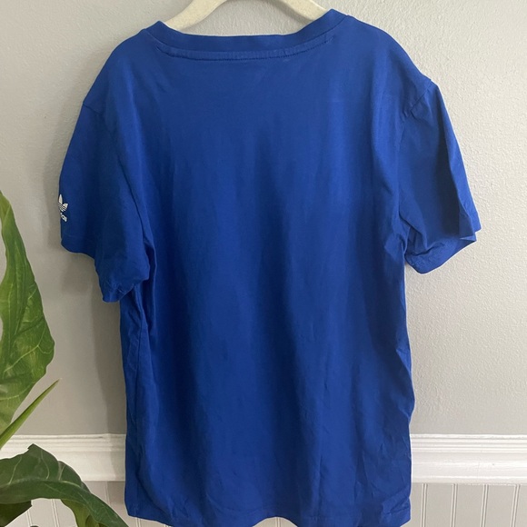 Adidas Boys Logo Blue Cotton Matching Set Outfit Bundle Size Small - Picture 11 of 14